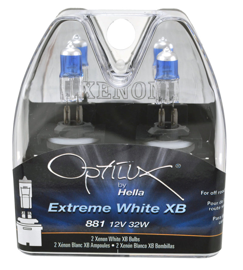 Hella Bulb 881 12V 32W XEN WHT XB (2) - H71071222