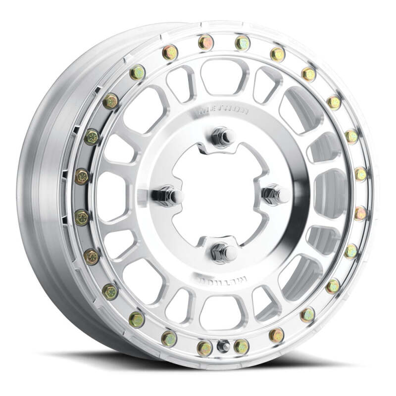 Method MR412 Beadlock 15x5.0 +43mm Offset 6x139.7 BP 78.30mm CB Machined - Raw Wheel w/ BH-H24155 - MR41255060348B