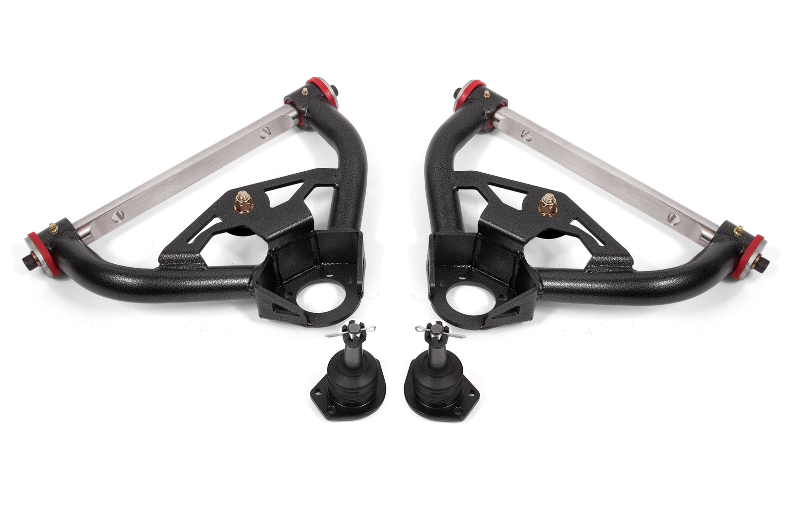 BMR 78-87 G-Body Non-Adj. Upper A-Arms (Polyurethane) - Black Hammertone - AA012H
