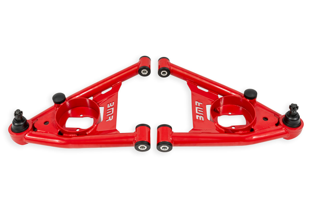 BMR 64-72 A-Body Non-Adj Lower A-Arms - Red - AAL401R