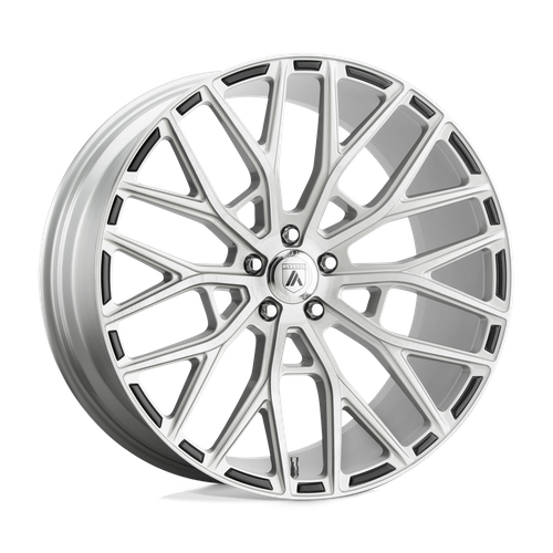 Asanti Black Abl-21 Leo 22X10.5 5X115 +25MM Brushed Silver