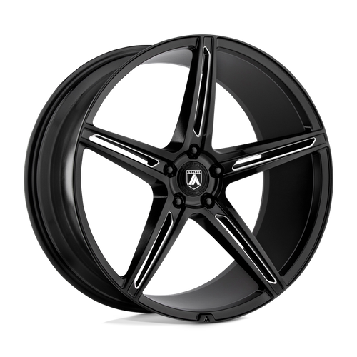 Asanti Black Abl-22 Alpha 5 20X9 5X120 +17MM Gloss Black Milled