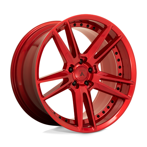 Asanti Black Abl-33 Reign 20X9 5X114.3 +35MM Candy Red