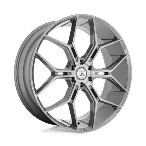 Asanti Black Abl-38 Monarch Truck 22X9.5 6X139.7 +20MM Titanium Brushed