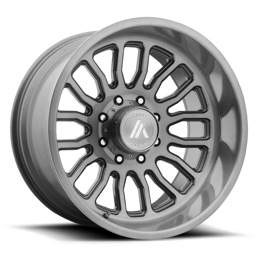 Asanti - AB815 20X10 5X5.0 Titanium-brush -12MM
