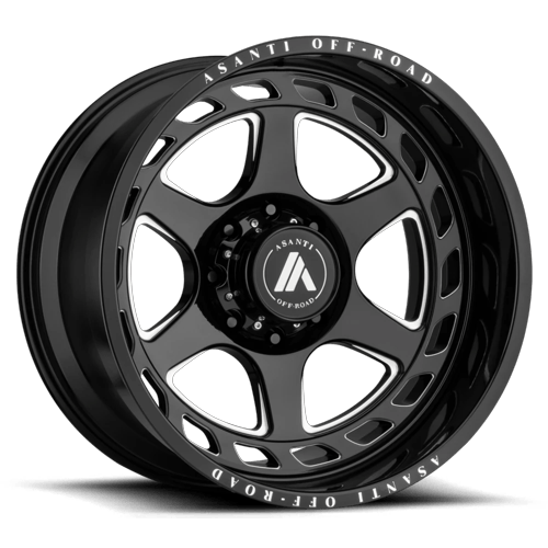 Asanti - AB816 20X10 6X5.5 G-blk Mill -18MM