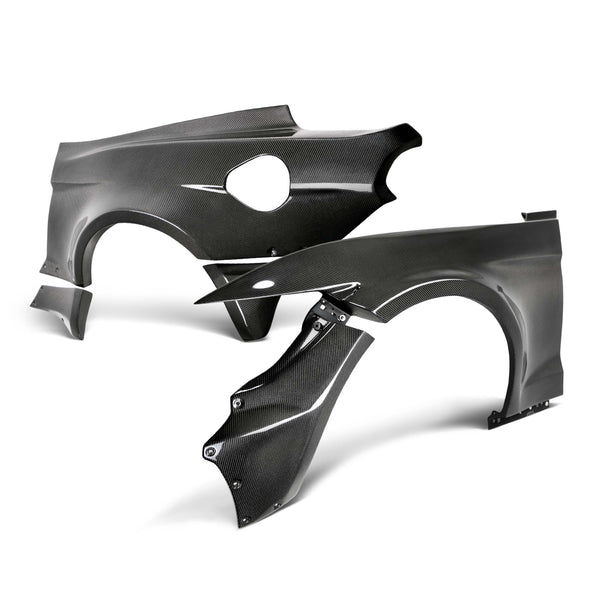 Anderson Composites 15-17 Ford Mustang Type-JTP Fender Flares (10 Piece Set) - AC-15MUWBC