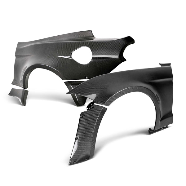 Anderson Composites 18-19 Ford Mustang Type-JTP Fender Flares (10 Piece Set) - AC-18MUWBC