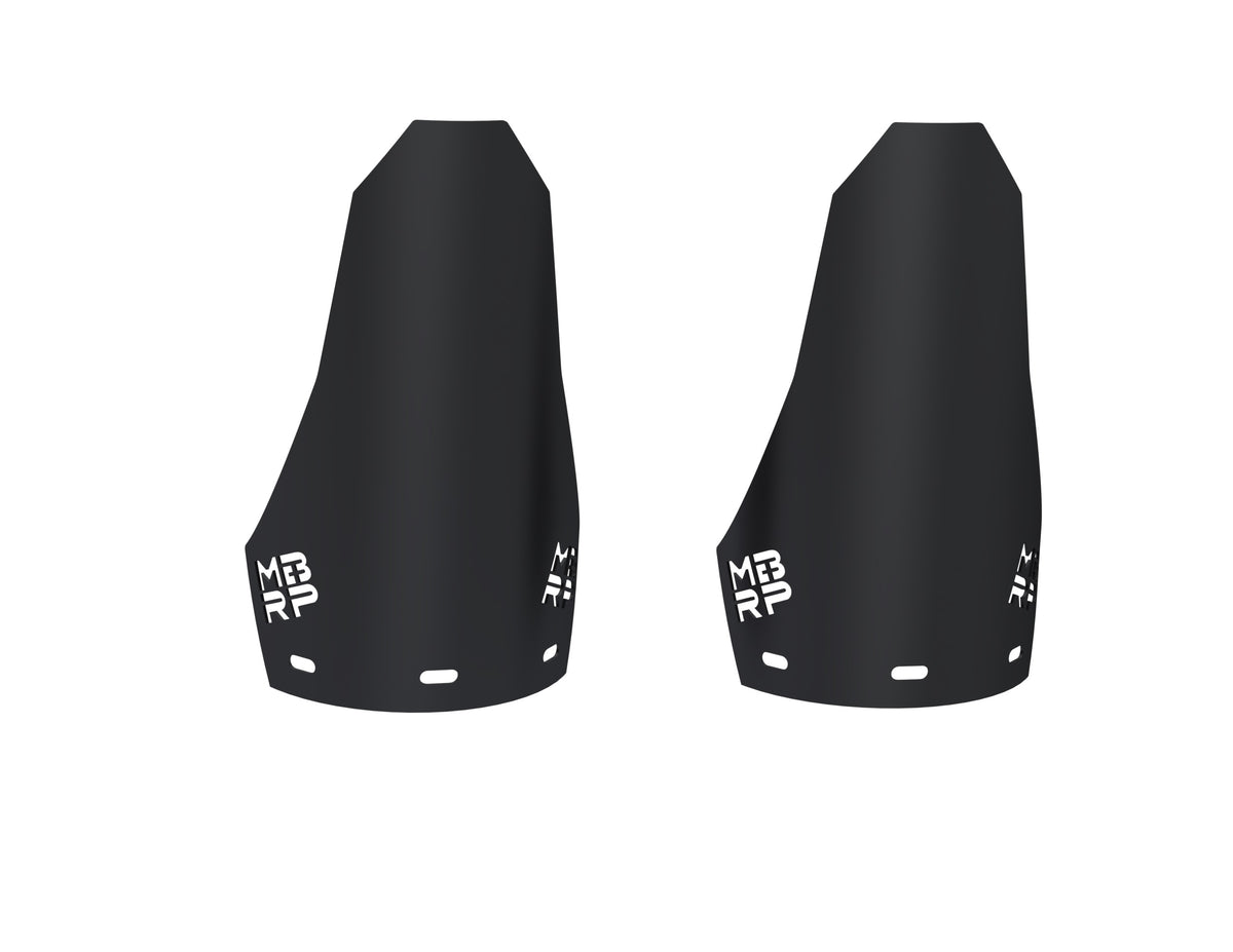 MBRP 19-23 Can-Am Maverick X3 and 2024 Maverick R Steel Rear Shock Guards - AC-9219-05