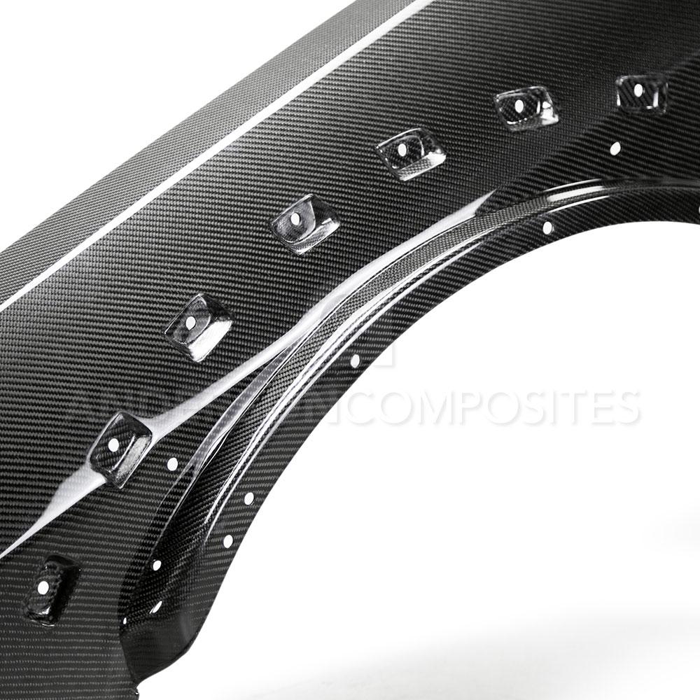 Anderson Composites 2018 Dodge Demon Carbon Fiber Front Fenders (Pair) - AC-FF18DGCHHC