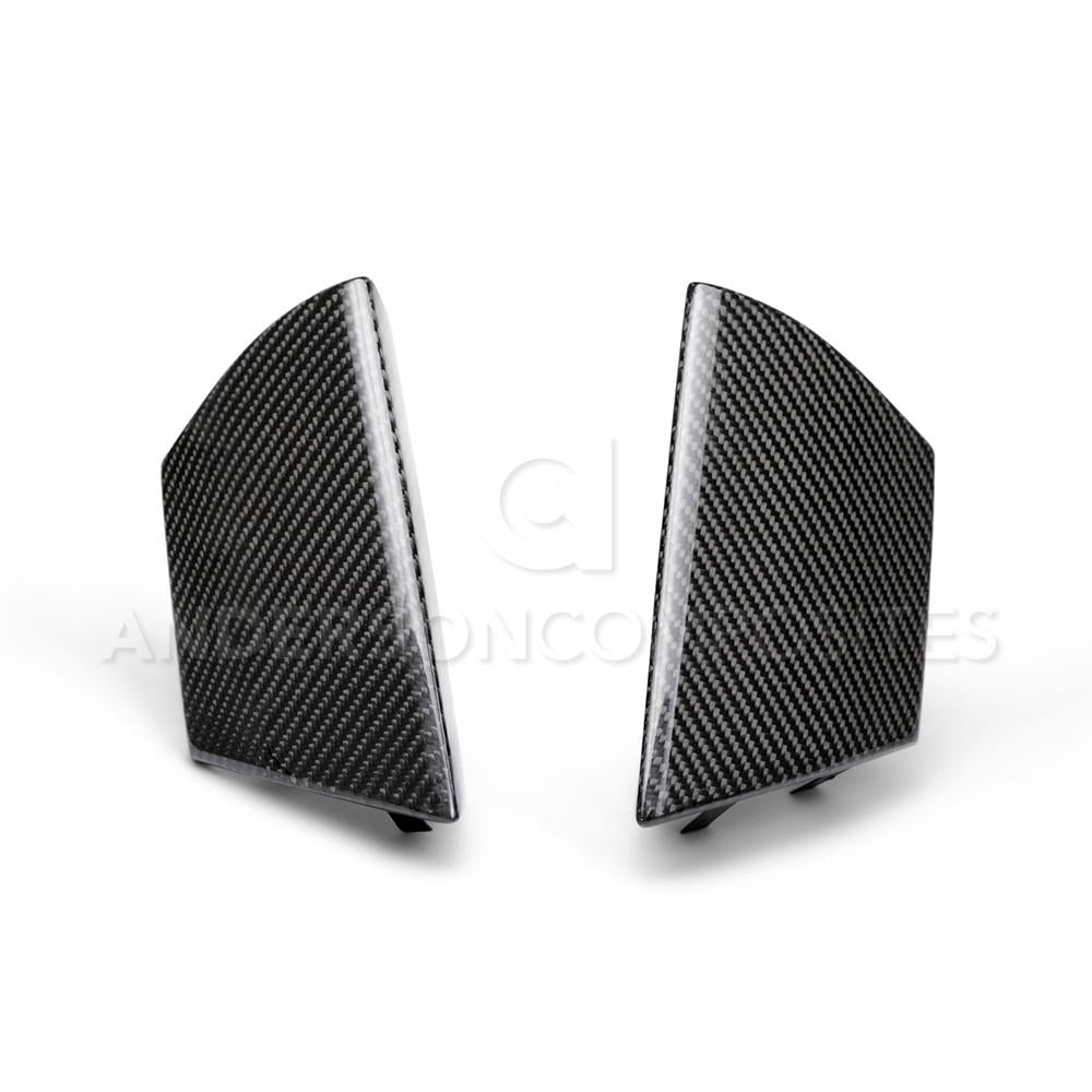 Anderson Composites 2015-2017 Ford Mustang Shelby GT350 Carbon Fiber Front Upper Grille Inserts - AC-FGI15MU350