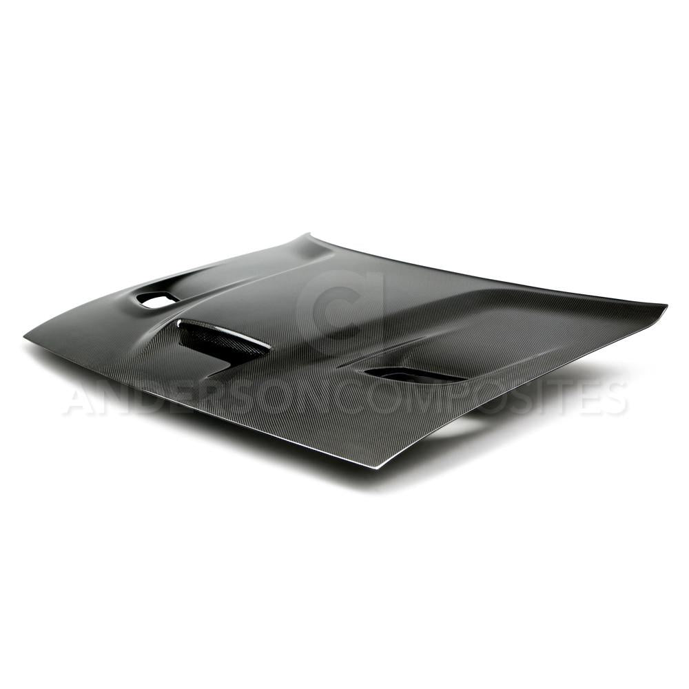 Anderson Composites 15-16 Dodge Challenger Hellcat Carbon Fiber Hood - AC-HD15DGCHHC-OE