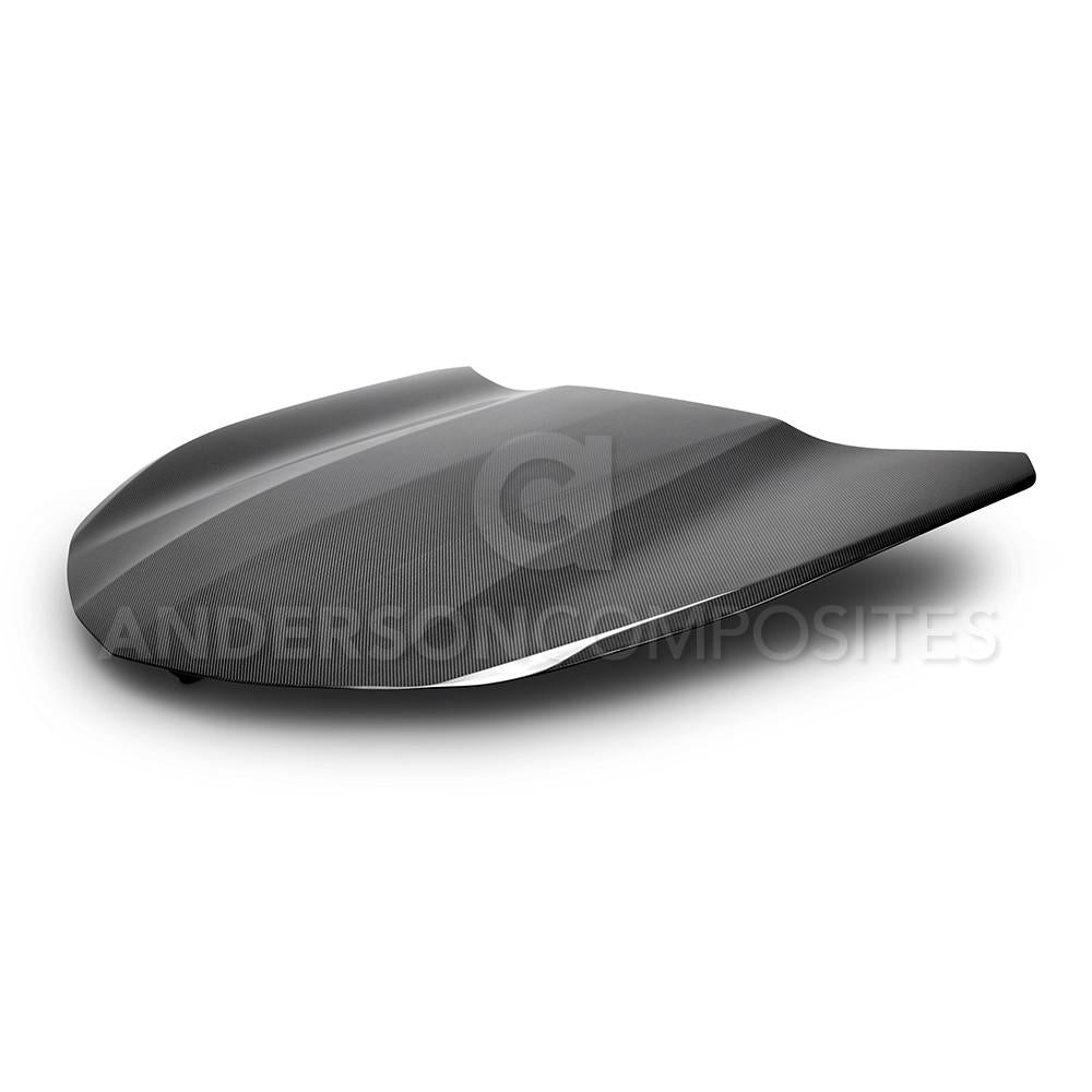 Anderson Composites 2016+ Chevy Camaro OE Style Carbon Fiber Hood - Non Vented - AC-HD16CHCAM-OE
