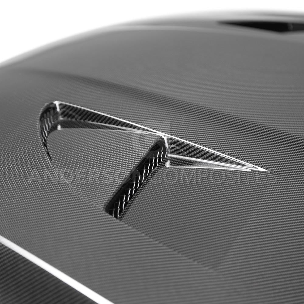 Anderson Composites 2015+ Ford Focus RS Type-SA Carbon Fiber Hood - AC-HD16FDFO-SA