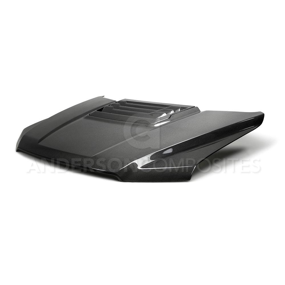 Anderson Composites 2017-2018 Ford Raptor Type-OE Style Carbon Fiber Hood - AC-HD17FDRA-OE