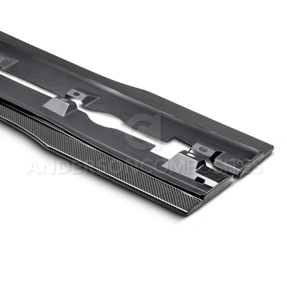 Anderson Composites 16-17 Ford Focus RS Type-AR Rocker Panel Splitter - AC-SS16FDFO-AR