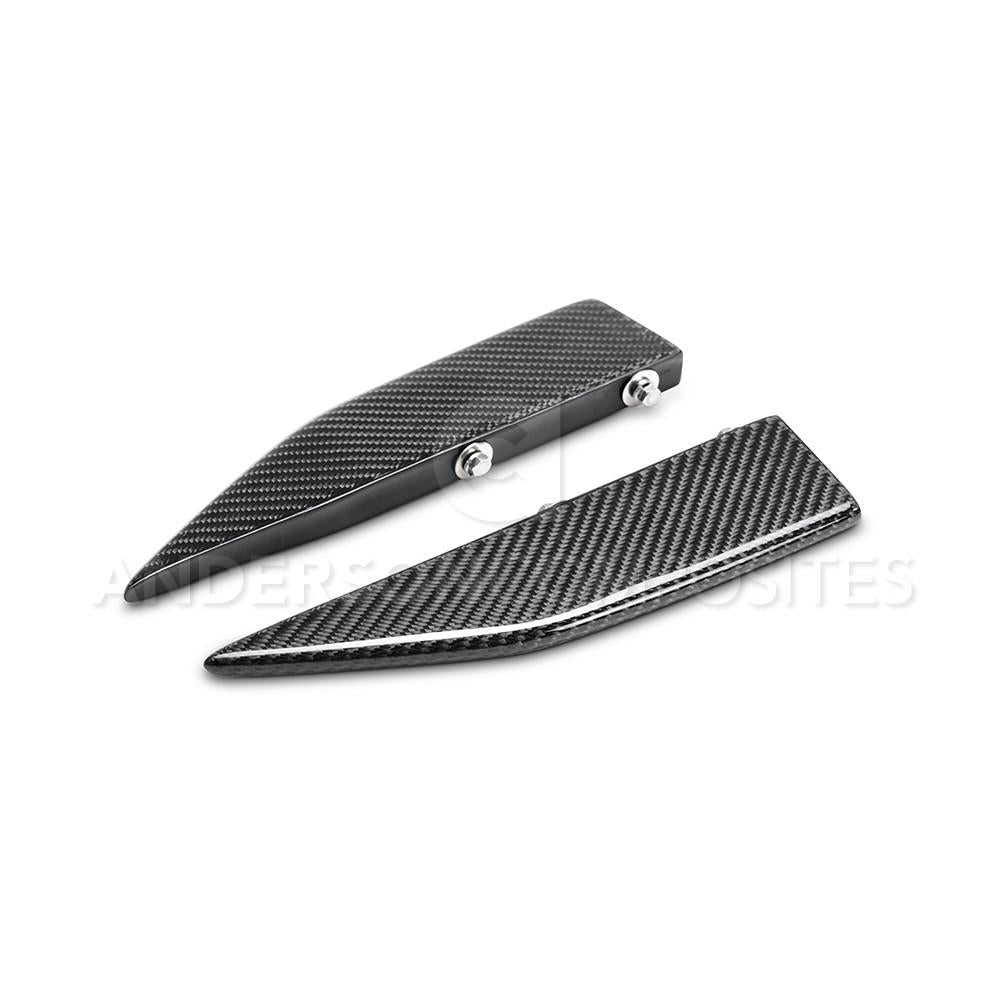Anderson Composites 16-17 Ford Focus RS Type-AR Rocker Panel Splitter - AC-SS16FDFO-AR