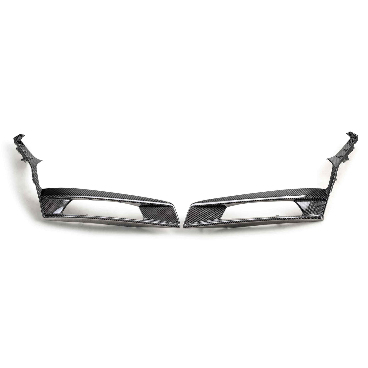 Anderson Composites 20-22 Ford Mustang Carbon Fiber Turn Signal Bezels - AC-TSC20FDMU500