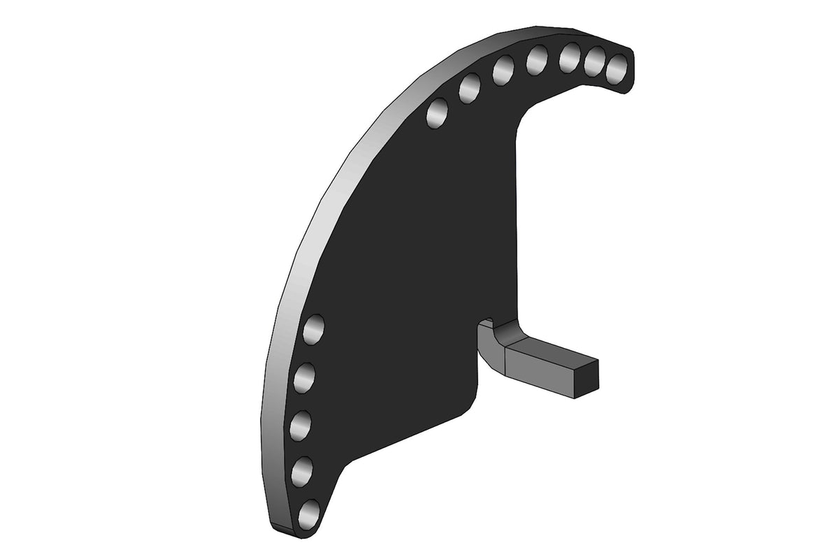 Addictive Desert Designs 2019+ GMC Sierra 1500/2500 Shutter Motor Bracket - AC4400901NA