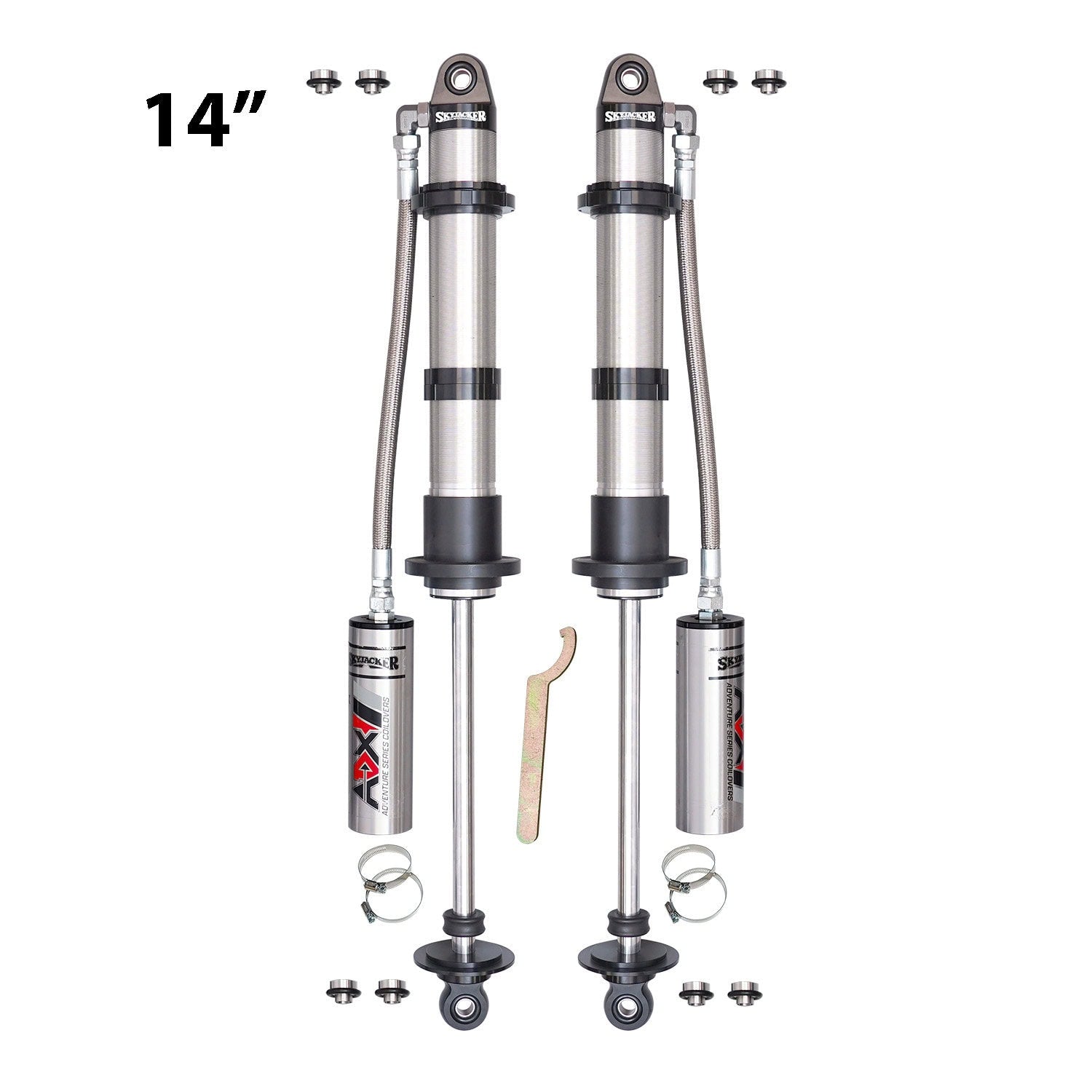 Skyjacker 14-25 Ram 2500 2-2.5 In Front Lift Kit W/ Adx M2.0 Alum Monotube Shocks - R25-XM