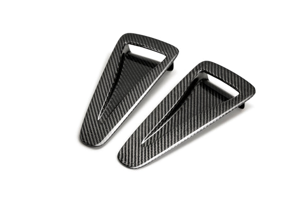 Seibon 09-10 Nissan Skyline R35 GTR OEM Carbon Fiber Hood Scoop - AD0910NSGTR-OE