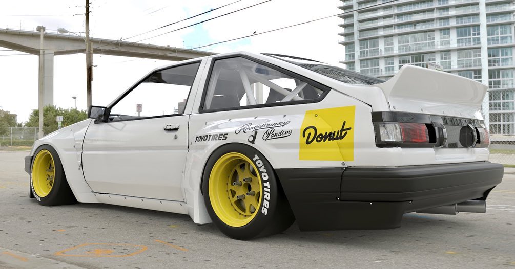 GReddy - Pandem AE86 Aero - Toyota Corolla Trueno HB - 66910863
