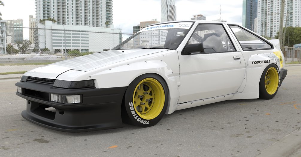 GReddy - Pandem AE86 Aero - Toyota Corolla Trueno HB - 66910863