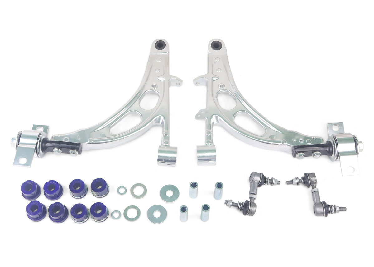 SuperPro - Alloy Front Lower Control Arm Set - GC & GD Impreza, WRX, & STI - ALOY0020K