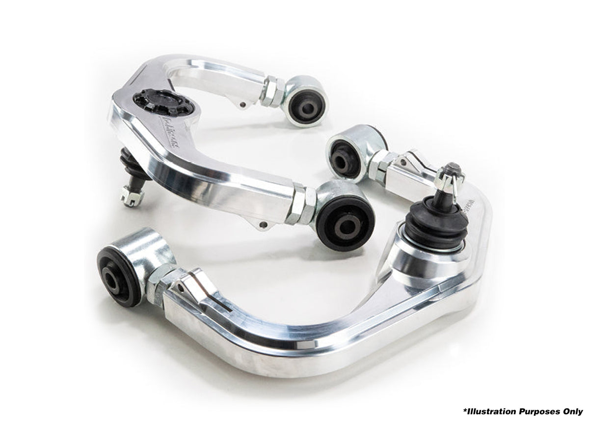 DOBINSONS UCA PAIR BILLET ALUMINUM SERIES FOR TOYOTA HILUX / TACOMA / FORTUNER (WITH BALLJOINTS PRESSED) - UCA59-203K