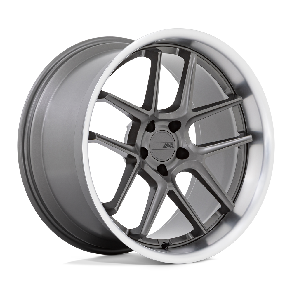 American Racing Ar942 Bishop 20X11 5X115 +22MM Matte Gunmetal W/ Machined Lip