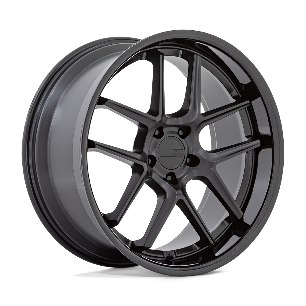 American Racing Ar942 Bishop 20X12 5X115 +6MM Matte Black W/ Gloss Black Lip