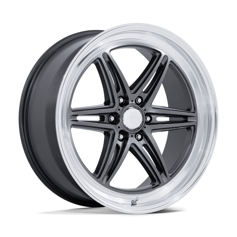 American Racing Ar953 Groove 6 Drag 20X9.5 6X135 +25MM Anthracite W/ Diamond Cut Lip