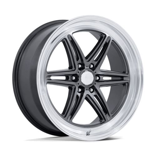 American Racing Ar953 Groove 6 Drag 20X9.5 6X139.7 +25MM Anthracite W/ Diamond Cut Lip