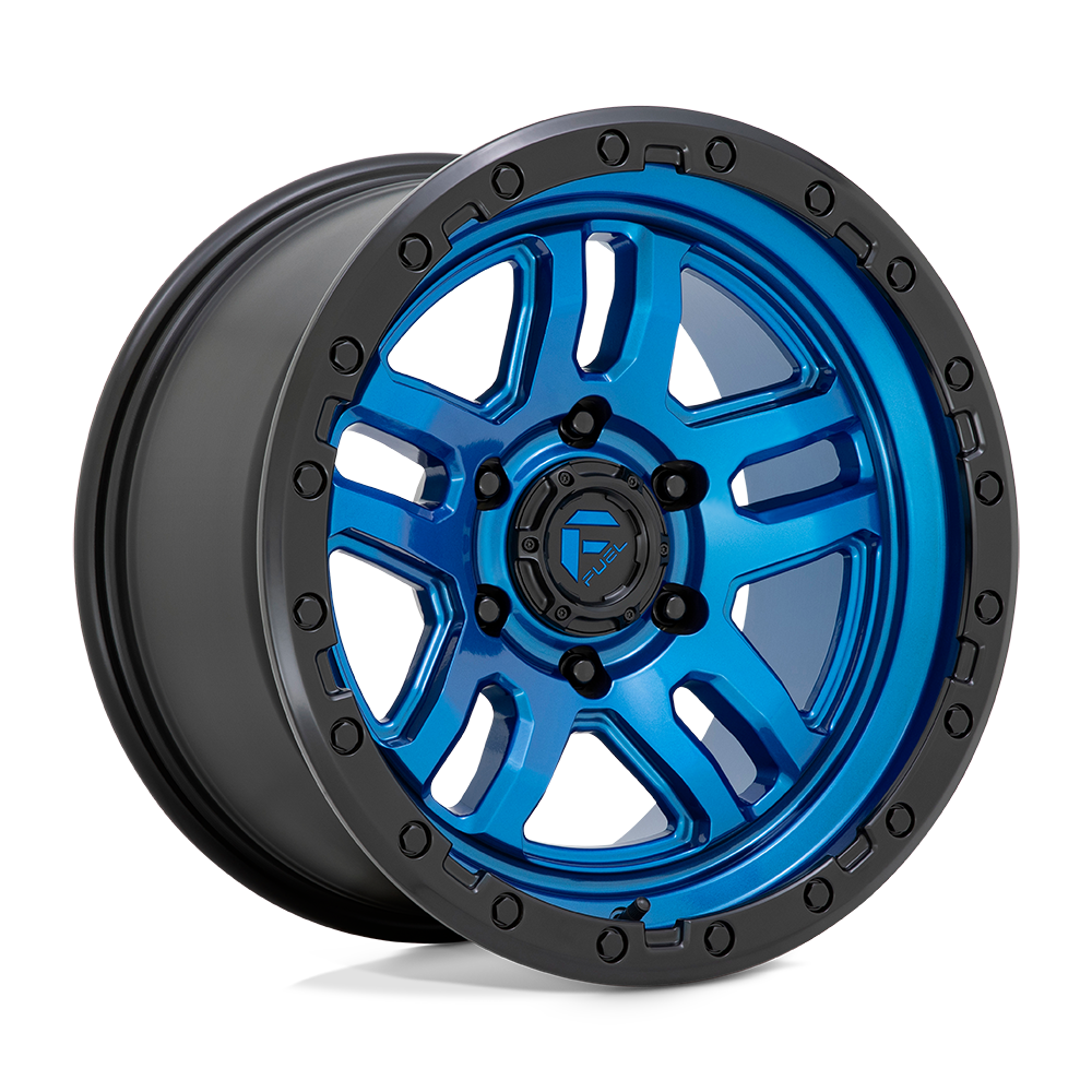Fuel Off-Road D790 17X9 Blue W/ Black Lip 6x135 -12mm