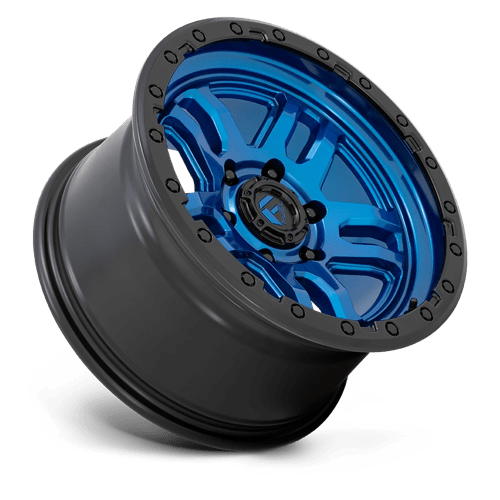 Fuel Off-Road D790 20X10 Blue W/ Black Lip 5x127 -18mm