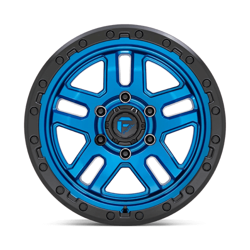 Fuel Off-Road D790 20X10 Blue W/ Black Lip 6x135 -18mm