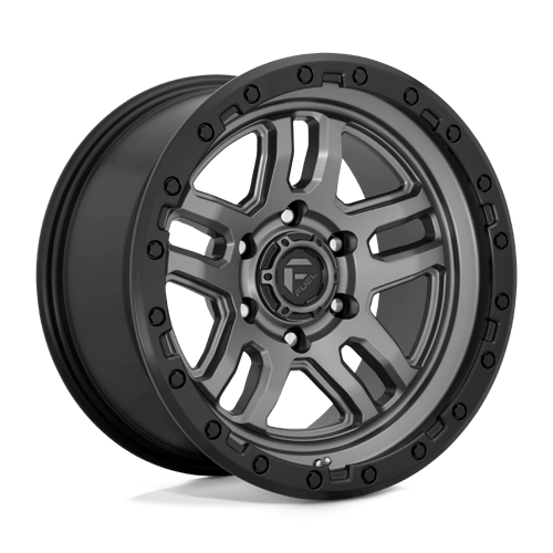Fuel Off-Road Aluminum Wheels 20X10 Ammo D701 Matte Gunmetal Black Bead Ring