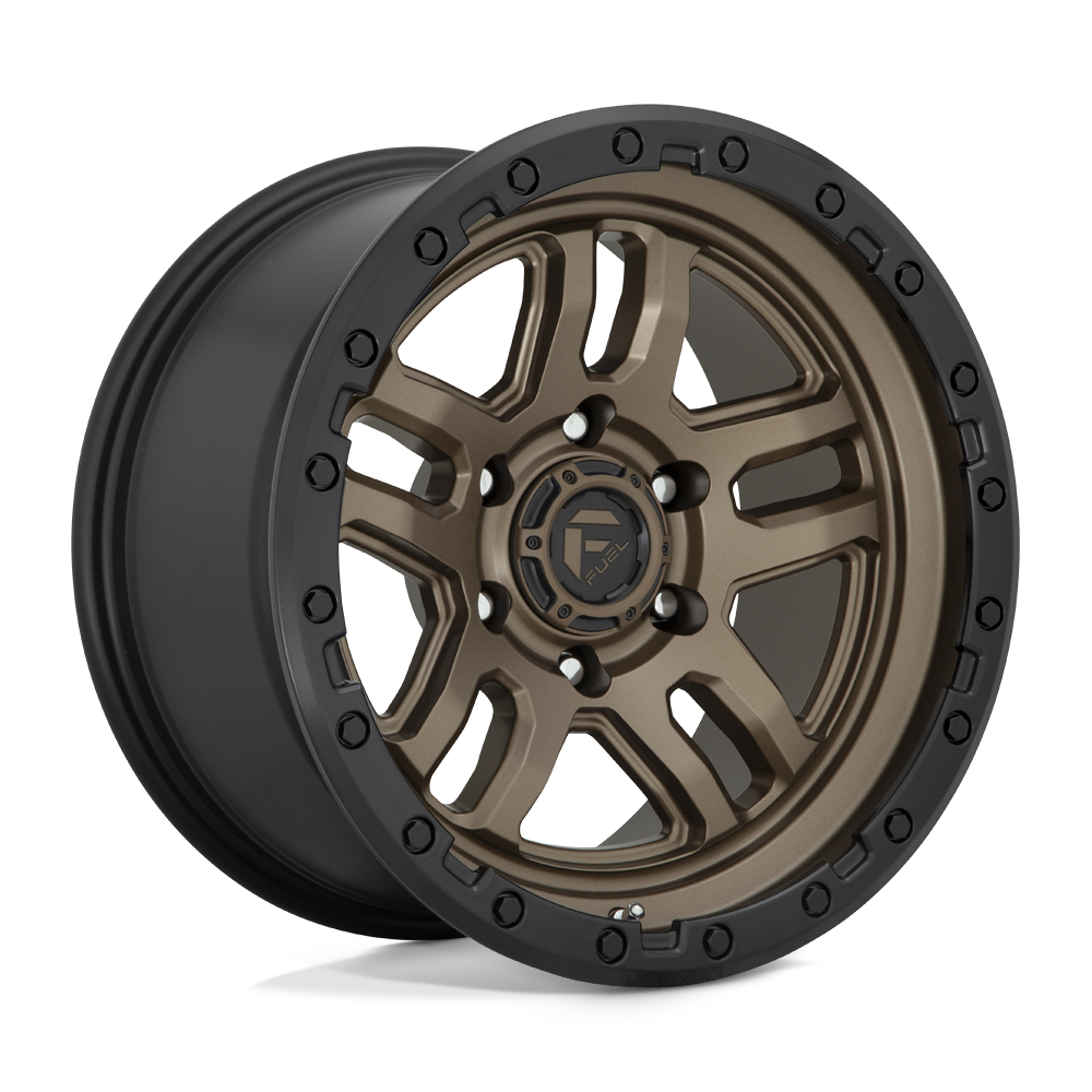 Fuel Off-Road D702 18X9 Matte Bronze Black Bead Ring 6x135 +1mm