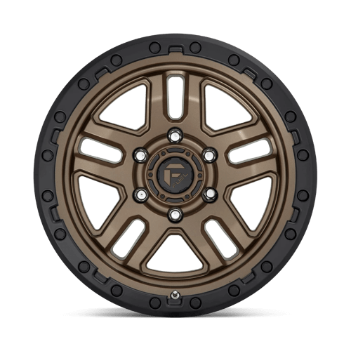 Fuel Off-Road D702 18X9 Matte Bronze Black Bead Ring 6x139.7 +20mm