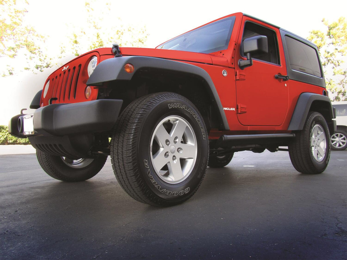 AMP Research 2007-2017 Jeep Wrangler JK 2 Door PowerStep - Black - 75121-01A