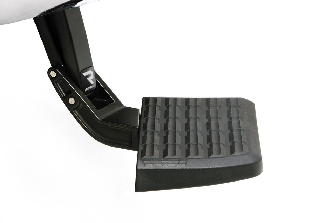 AMP Research 2002-2008 Dodge Ram 1500 BedStep - Black - 75304-01A for 2002-2008 Dodge Ram 1500 - front view