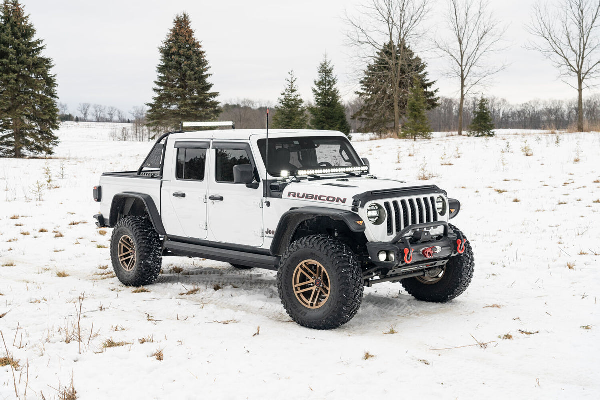 AMP Research 20-25 Jeep JT Gladiator (Launch/Overlnd/Rubicon/Sport/Sport S) PowerStep XL - Black - 77135-01A