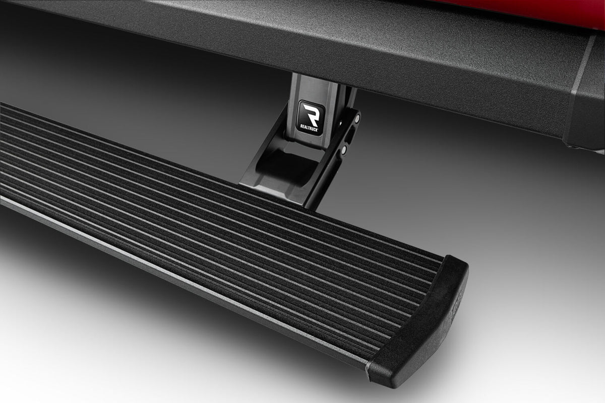 AMP Research 2015-2018 Ford F-150 SuperCrew PowerStep XL - Black - 77151-01A