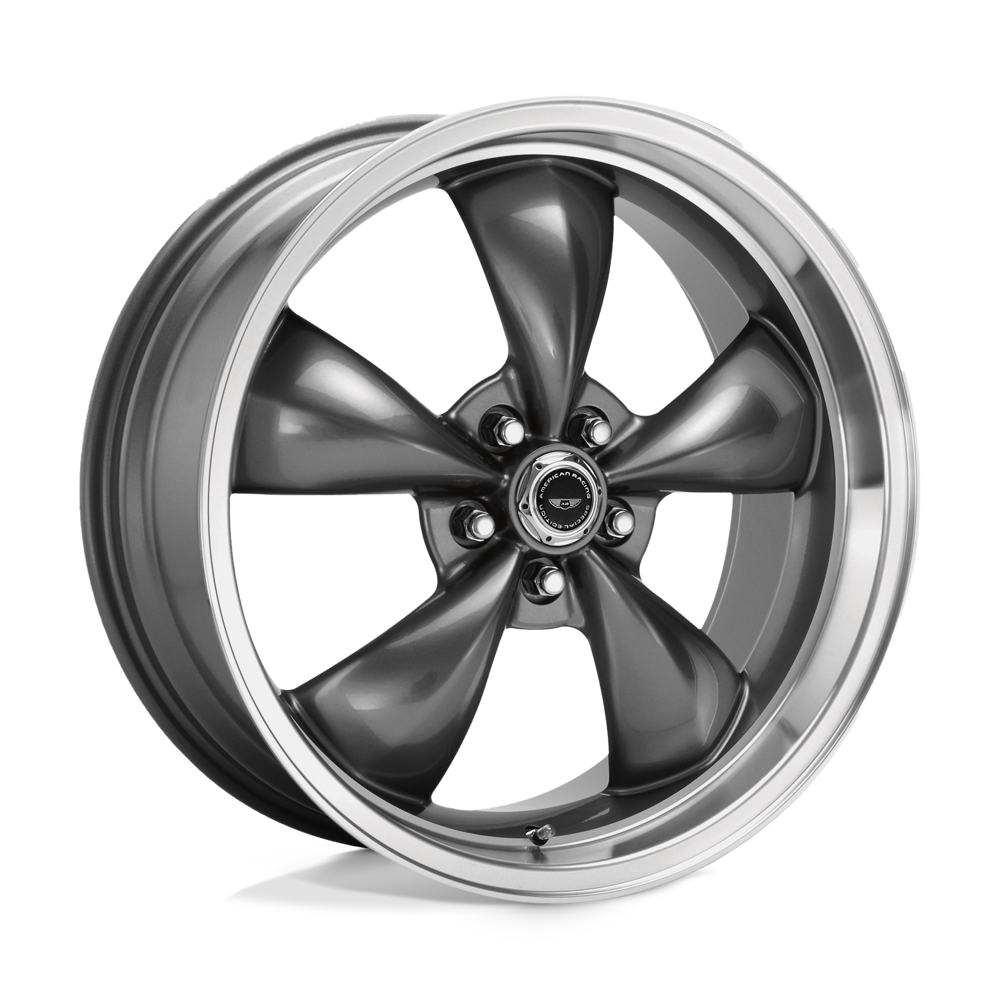American Racing Ar105 Torq Thrust M 17X8 5X127 +0MM Anthracite W/ Machined Lip