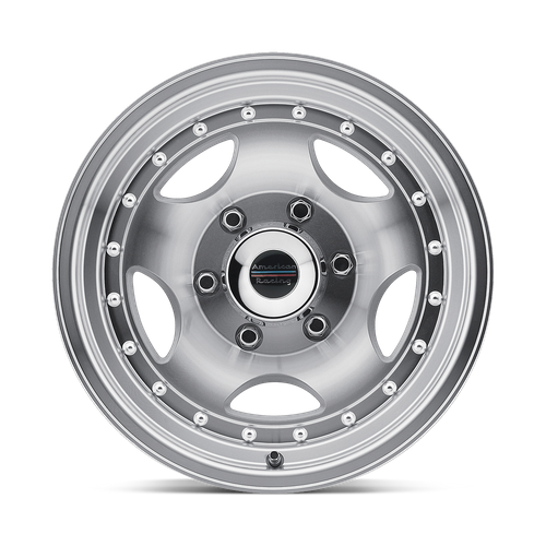 American Racing Ar23 16X8 5X139.7 +0MM Machined W/ Clear Coat