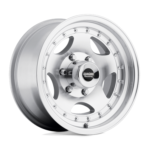 American Racing Ar23 15X8 5X127 -19MM Machined W/ Clear Coat