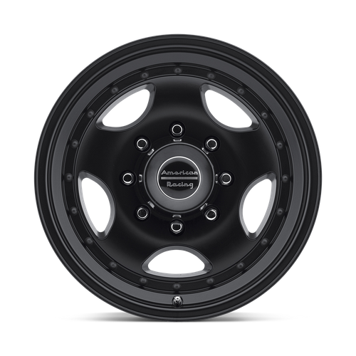 American Racing Ar23 15X10 5X139.7 -44MM Satin Black W/ Clear Coat