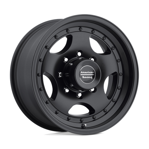 American Racing Ar23 15X7 6X139.7 -6MM Satin Black W/ Clear Coat