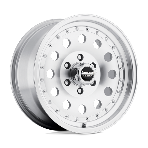 American Racing Ar62 Outlaw Ii 15X8 5X114.3 -19MM Machined W/ Clear Coat