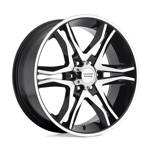 American Racing Ar893 Mainline 20X8.5 5X114.3 +35MM Gloss Black Machined